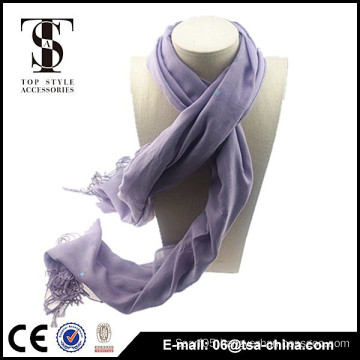 2015 fashionable purple scarf accesories for girl